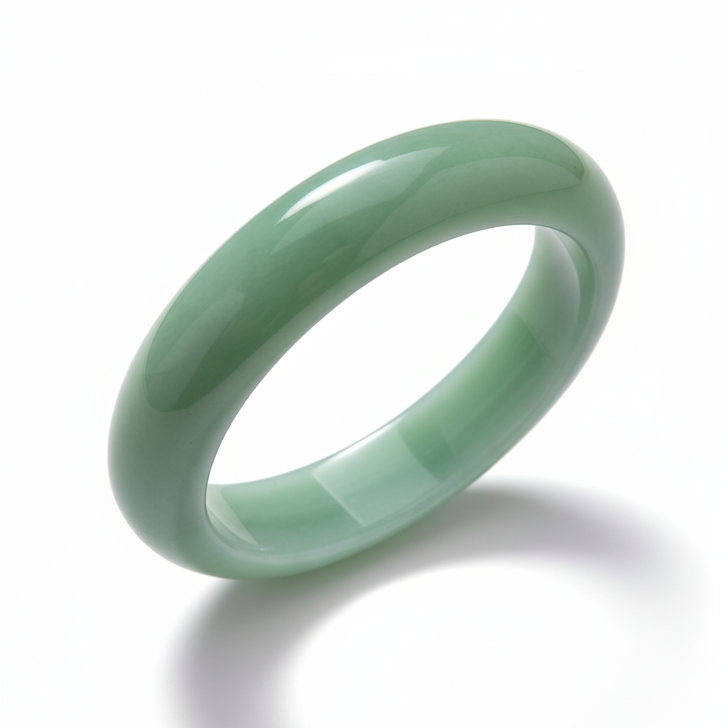 Jade Color Acrylic Bangle (67.5mm)