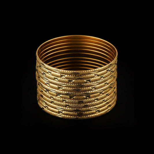 18k Gold Filled Bangles