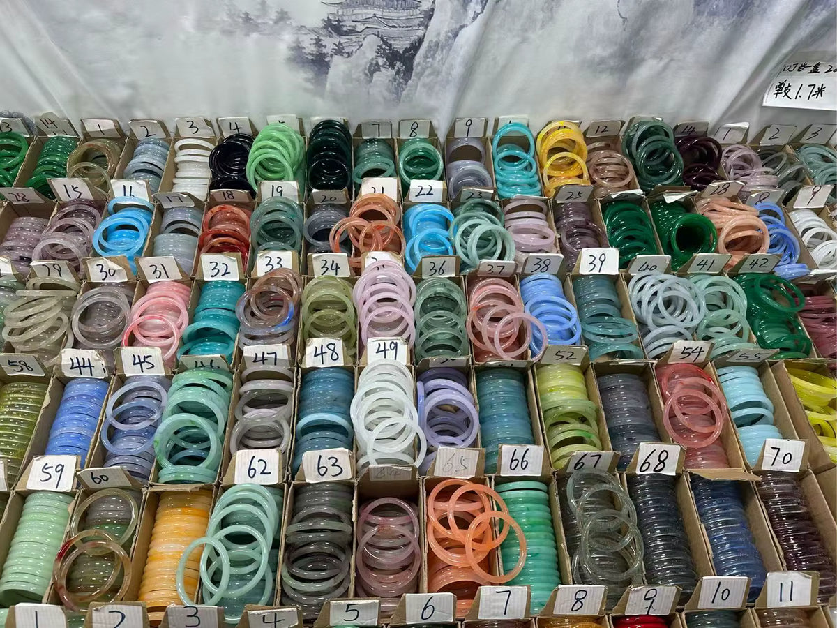 Jade Bangles (multicolor)