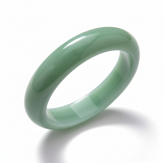 Jade Color Acrylic Bangle (67.5mm)