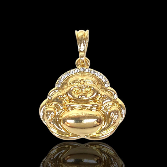 18K Gold Filled Lucky Buddha Pendant